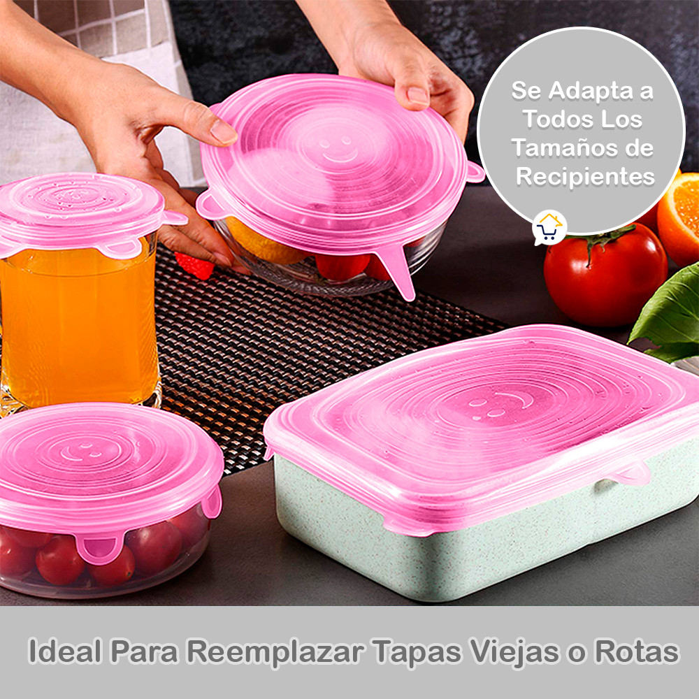 Miniatura 5 de Tapas Elasticas Silicona GM1903626